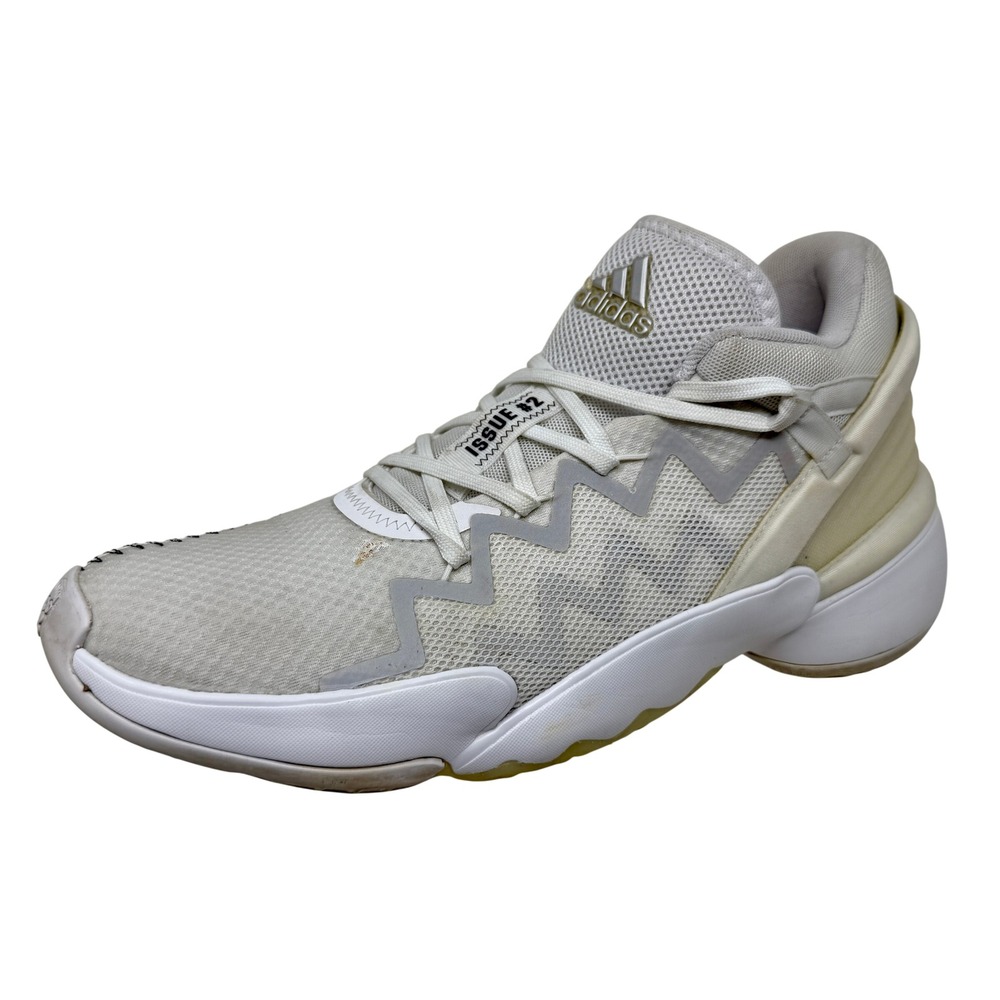 Adidas D.O.N. Issue 2 Donovan Mitchell Triple Cloud Men's Size 12 Basketball